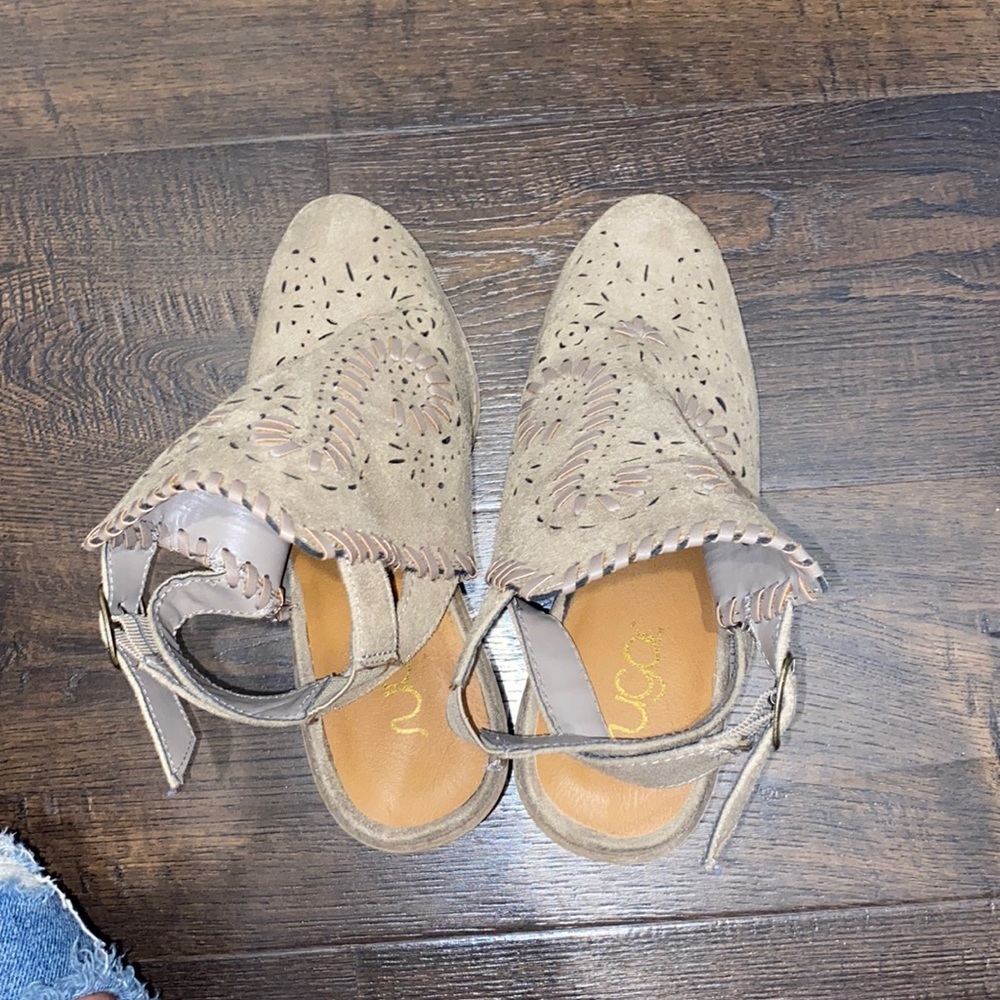 Worn ONCE booties!